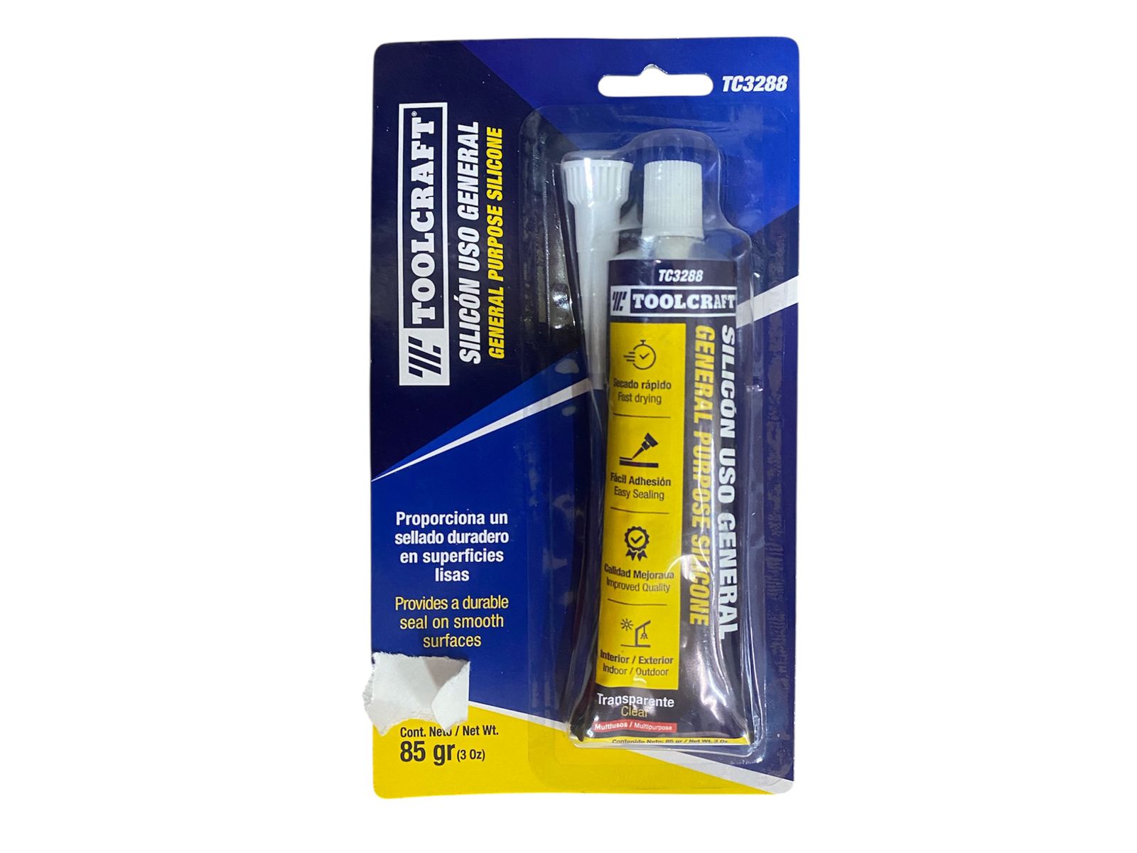 Silicon Transparente 85gr